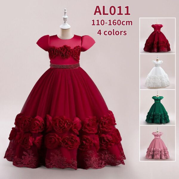 LA -ROSY  GOWN