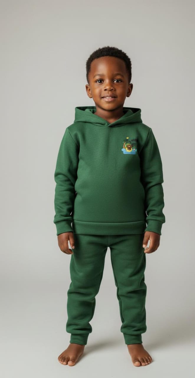 hood cap LA- unisex children hoodie + CAP - Image 1