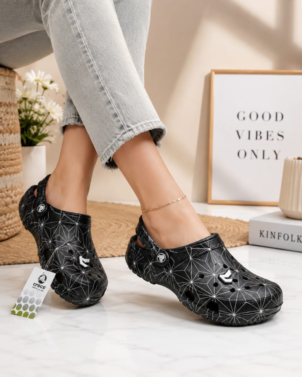 IMG-20260620-WA0009 OG- UNISEX CROCS BLACK - Image 1
