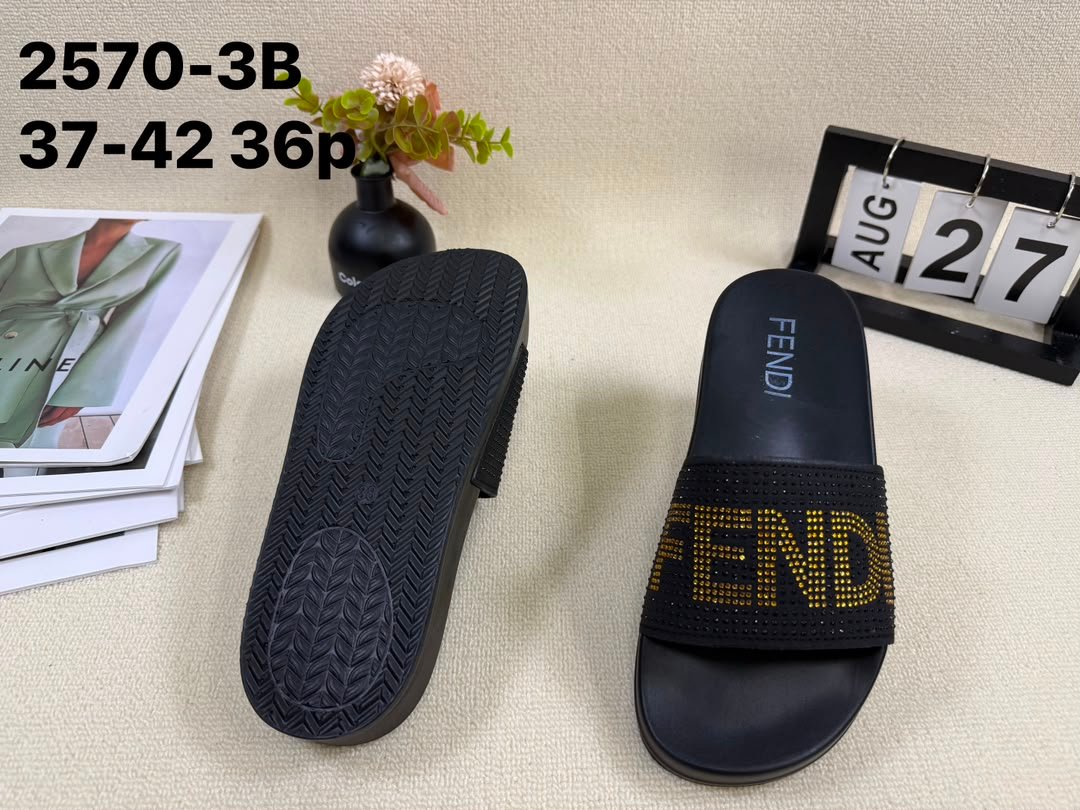 IMG-20260828-WA0033 OG- FENDI UNISEX STONE SLIPPERS - Image 1