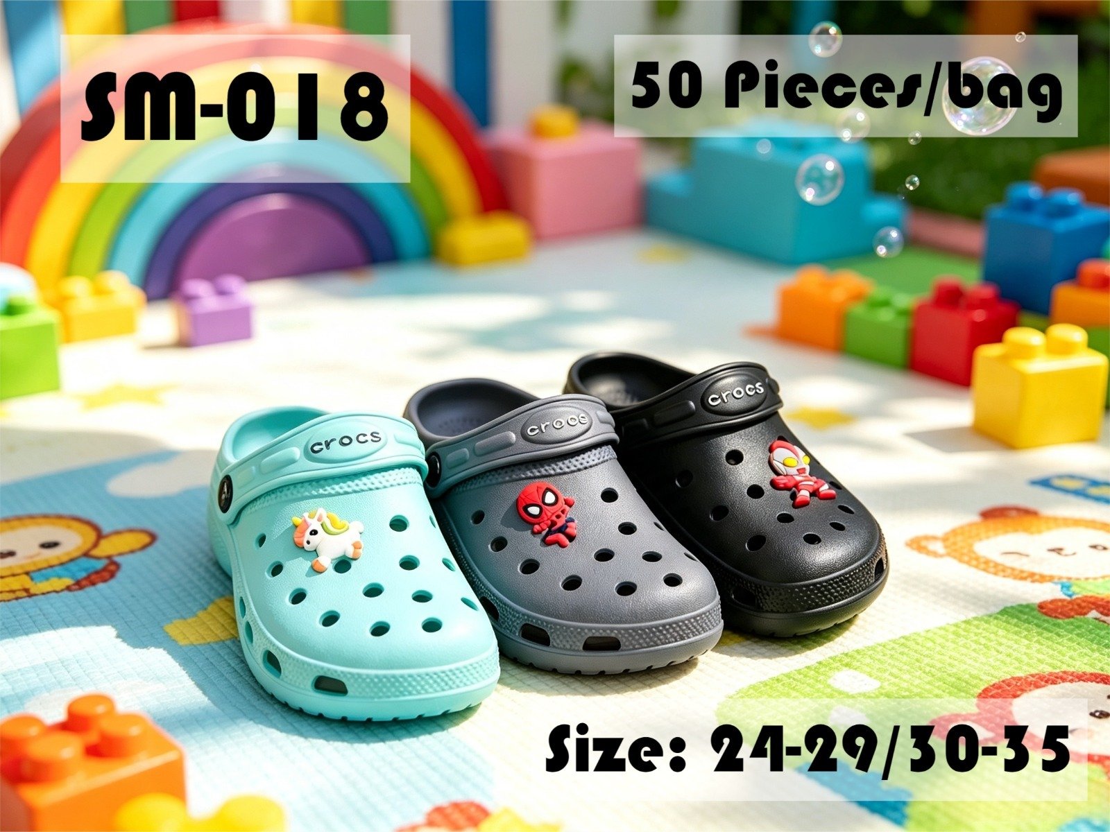 IMG-20260829-WA0120 OG- UNISEX CHILLDREN CROCS. 24 TO - Image 1