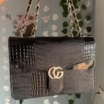 LA- GUCCI medium  GLOSSING BAG