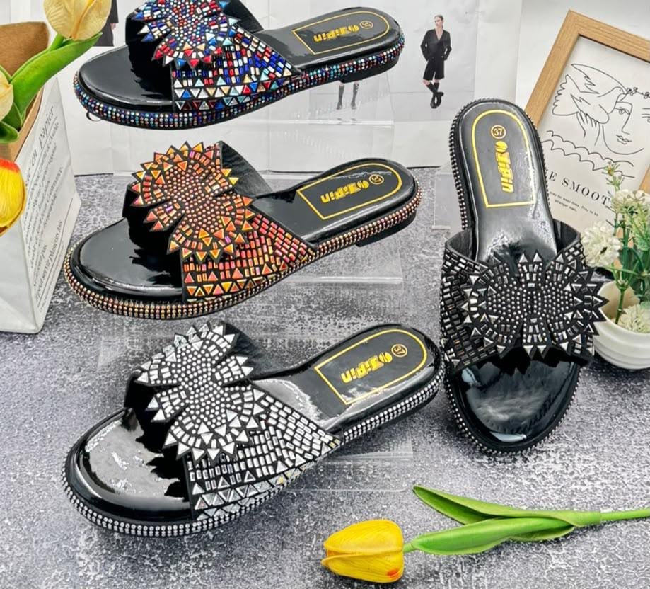IMG-20260908-WA0126 OG- ASHABI STONE SLIPPER - Image 1